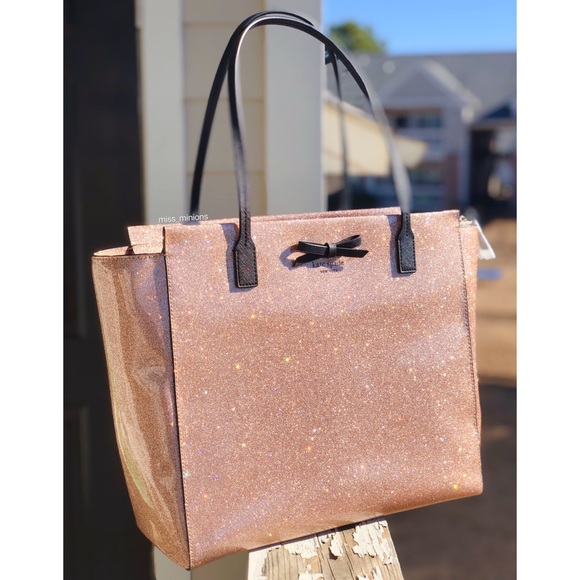 ❗️SOLD❗️Kate Spade Mavis Street Rose Gold Glitter - Picture 5 of 8